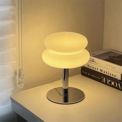 The White Macaron Lamp