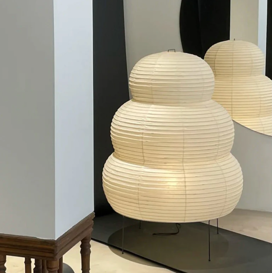 The Three Tier Rice Paper Lamp